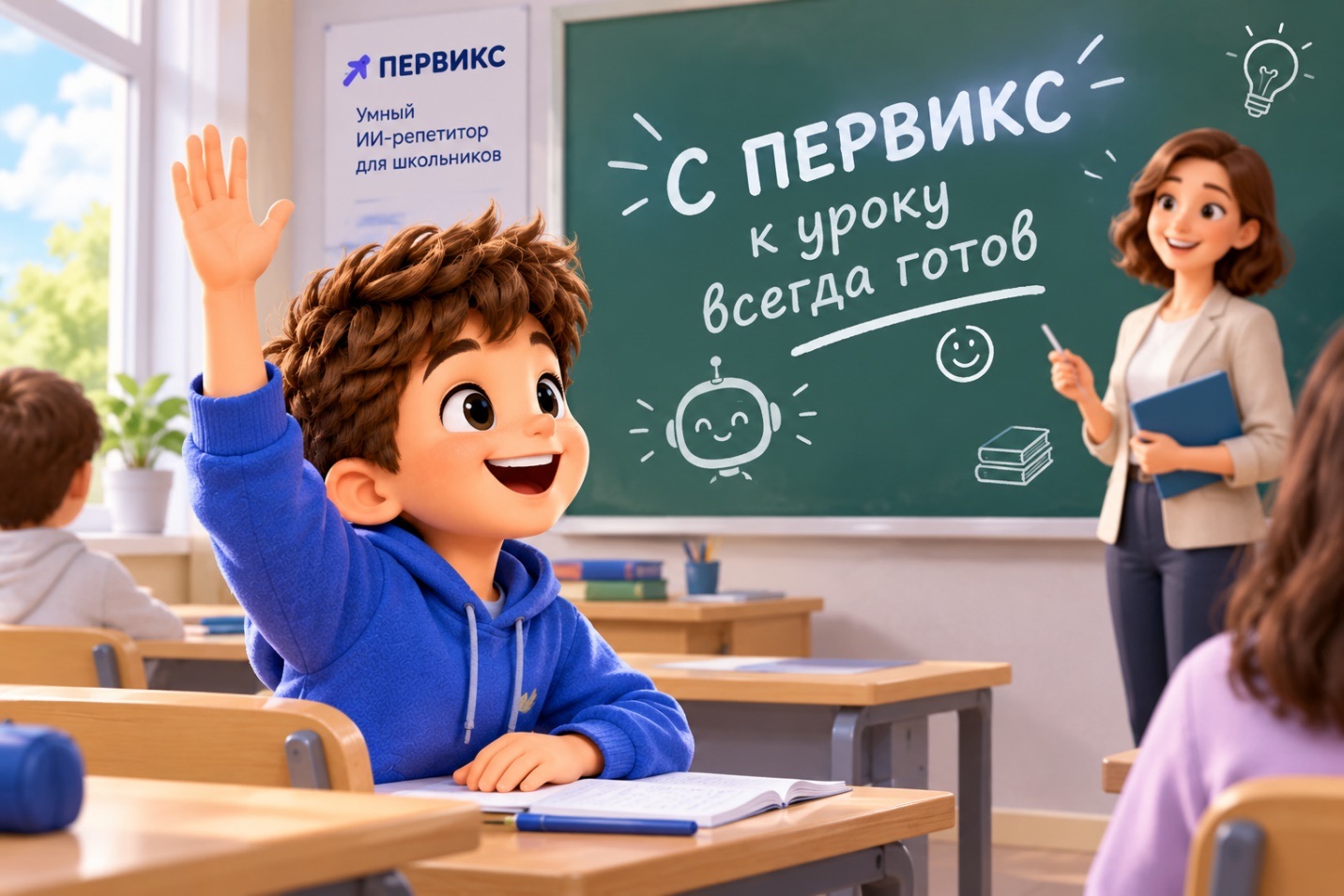 С ПЕРВИКС к уроку всегда готов