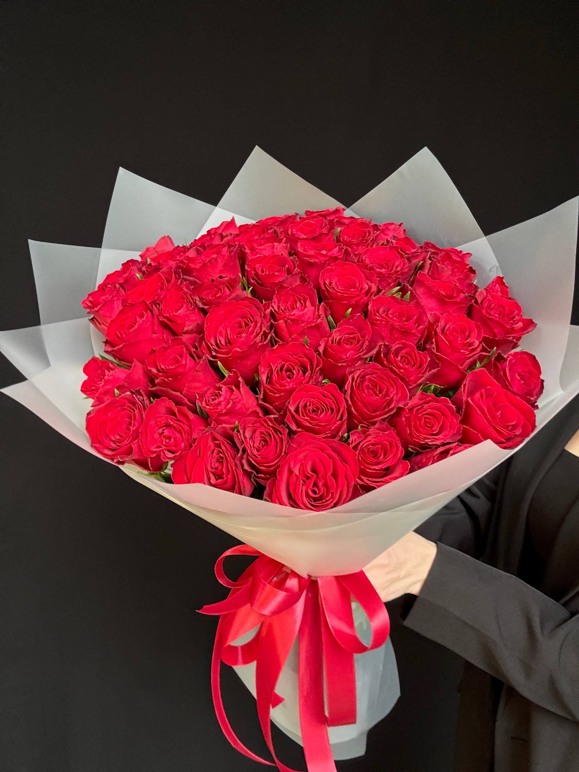 Букет 51 красная роза