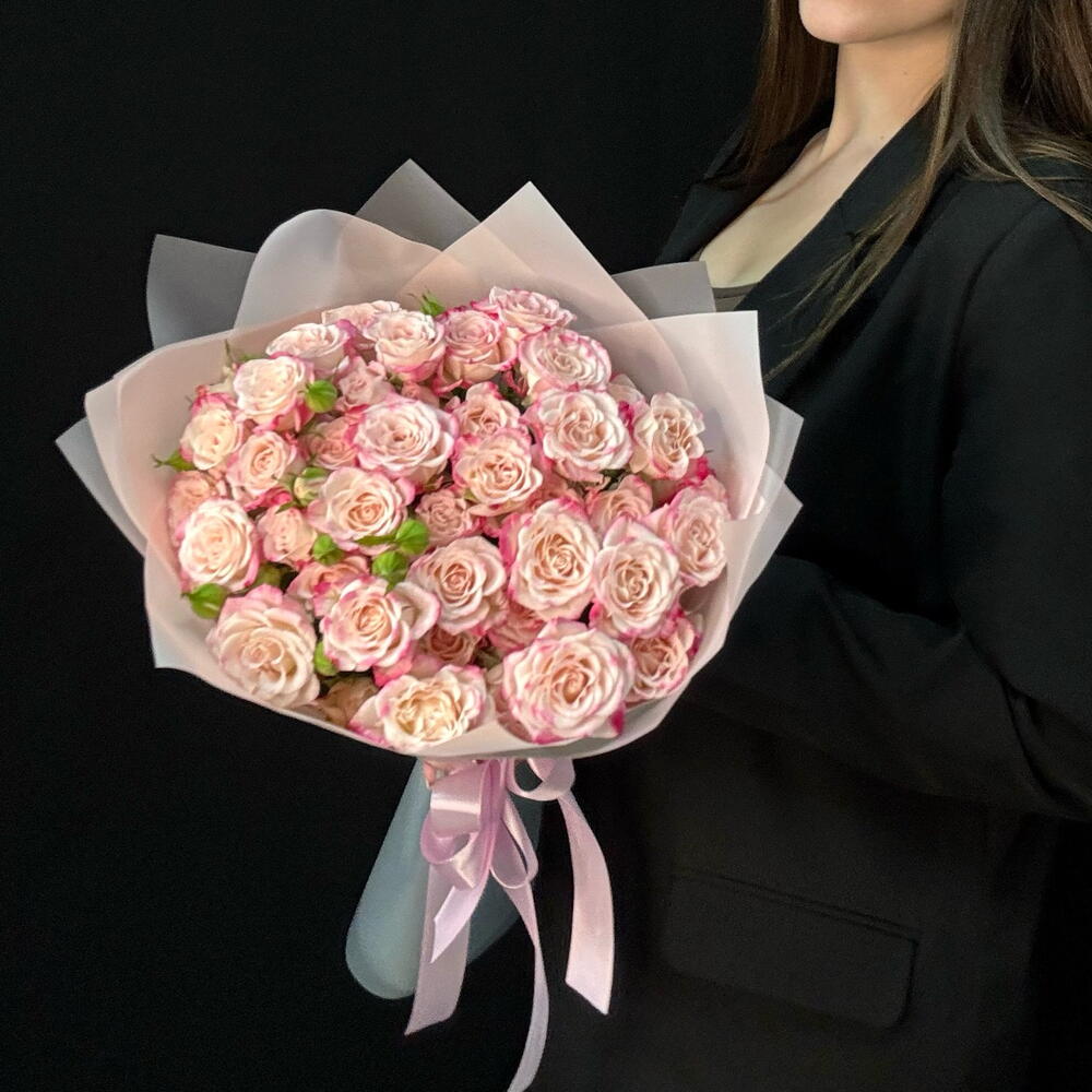 Букет кустовые розы Reflex (размер XS) 