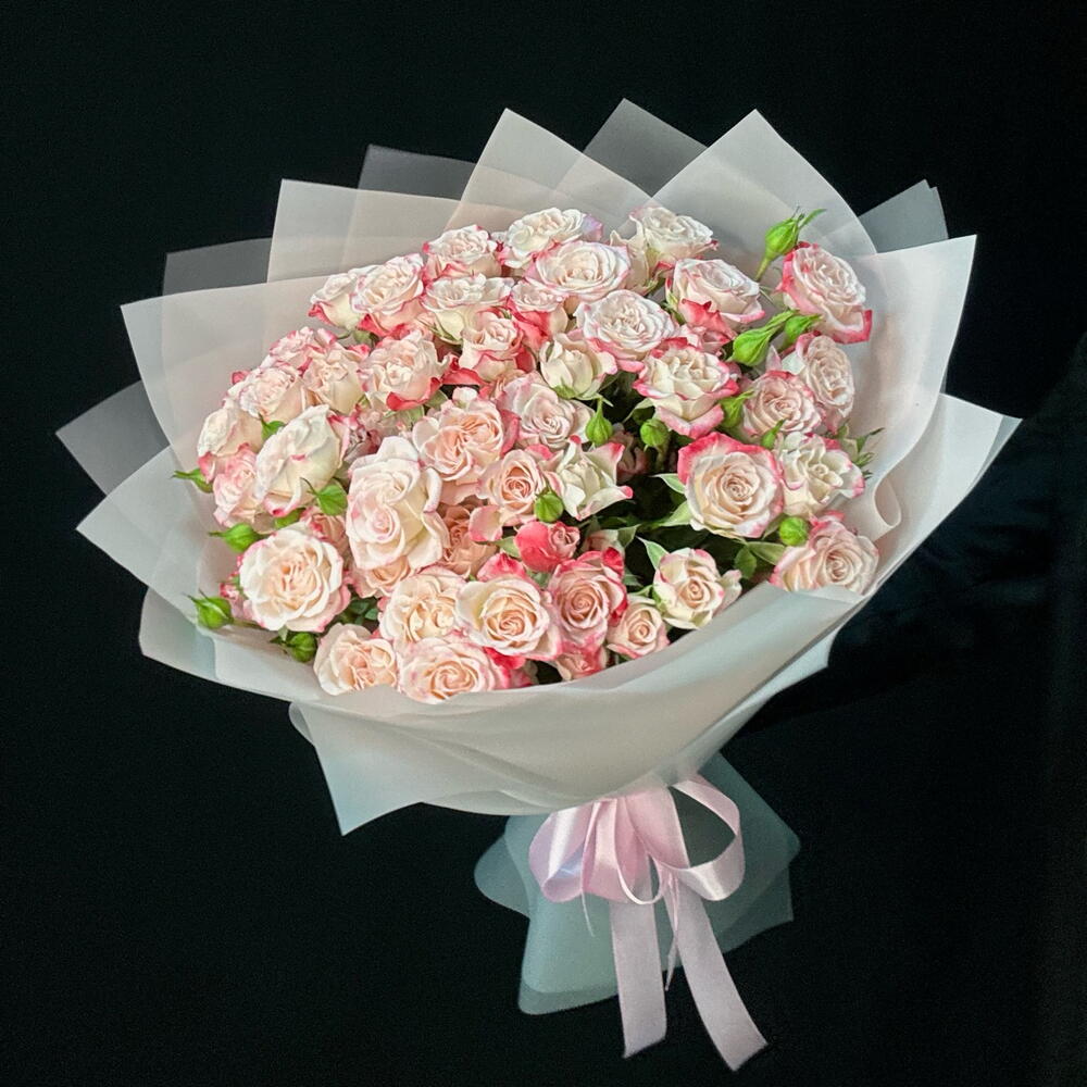 Букет кустовые розы Reflex (размер S) 