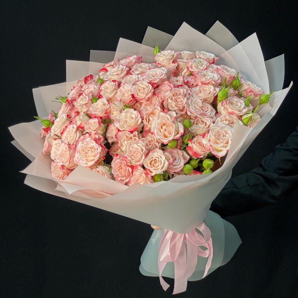 Букет кустовые розы Reflex (размер M)