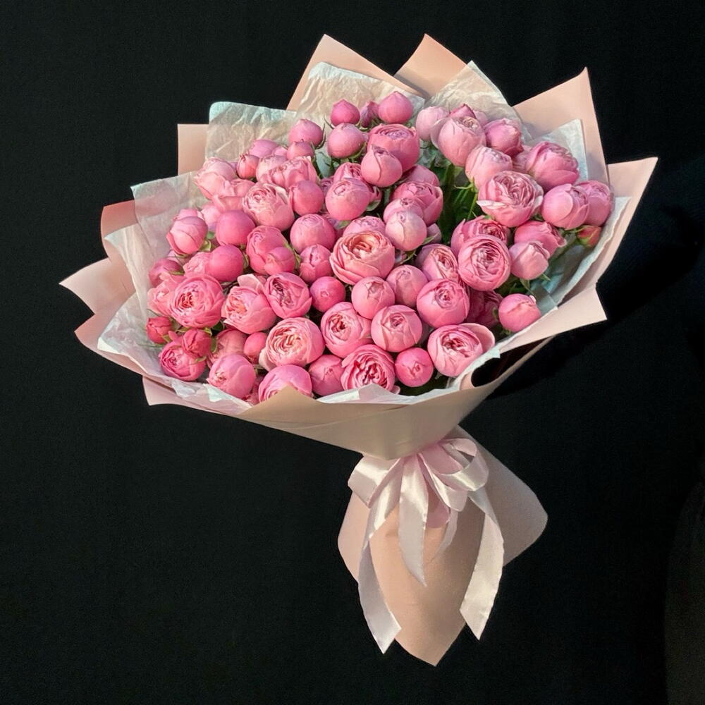   Кустовые пион розы Сильва Пинк 25 шт (мб 300)