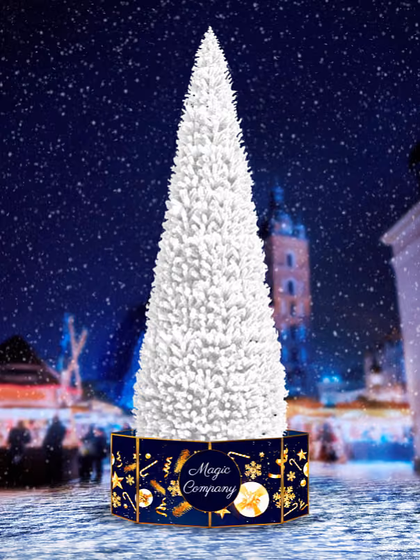 Ель каркасная «Евро» Белая