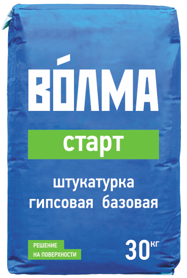 VOLMA Штукатурка цементная машинного нанесения 'ВОЛМА-Аквастарт', 30 кг