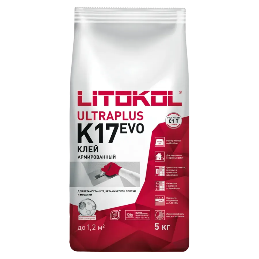 Litokol УЛЬТРАПЛЮС К17 ЭВО / ULTRAPLUS K17 EVO