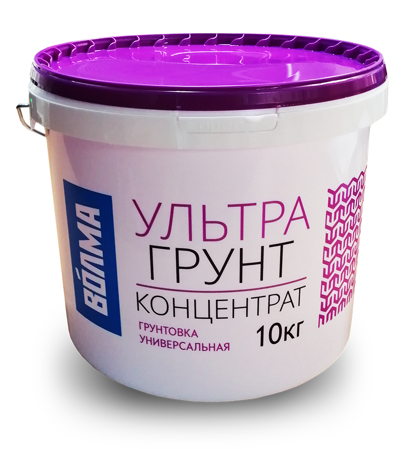 VOLMA Грунтовочный состав-концентрат "ВОЛМА-Ультрагрунт", 10 кг
