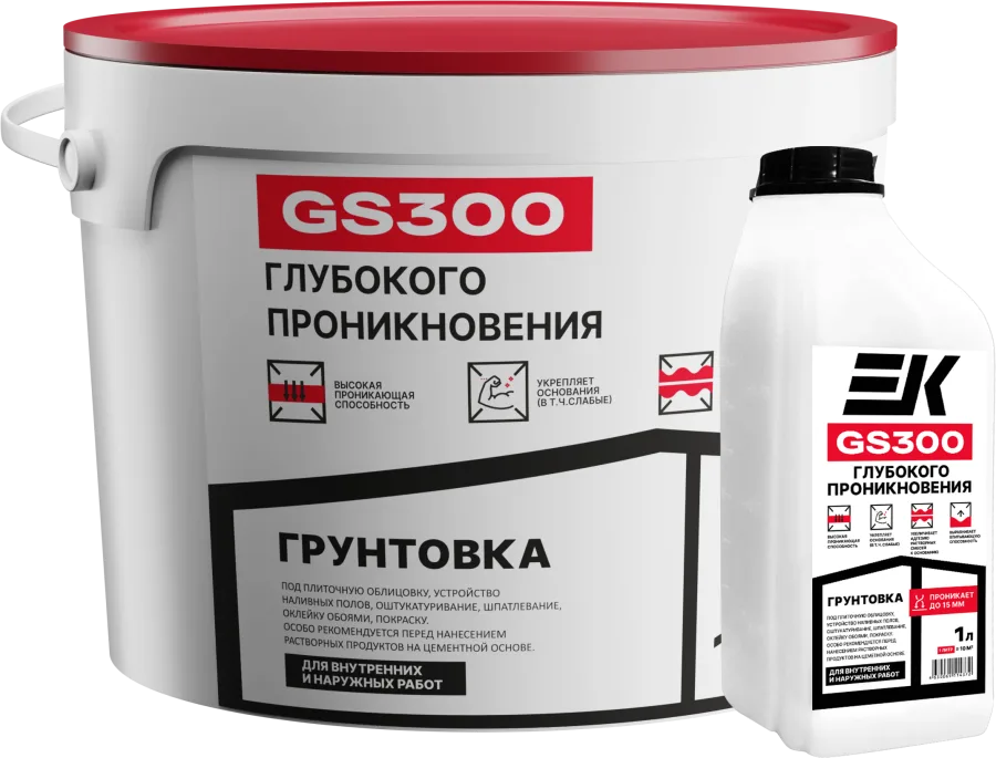 ЕК EK GS300 Грунтовка глубокого проникновения