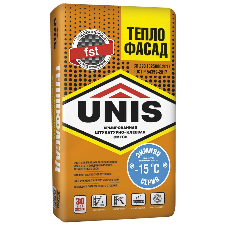 Unis Теплофасад зимний