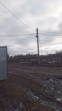 Тридцатого ноября выполнили монтаж СИП-кабеля. За два дня с...