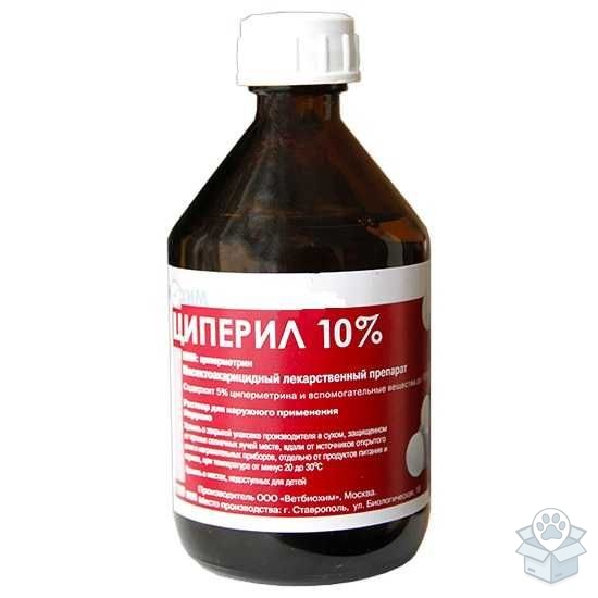 Ветбиохим: Циперил 10%, 100 мл