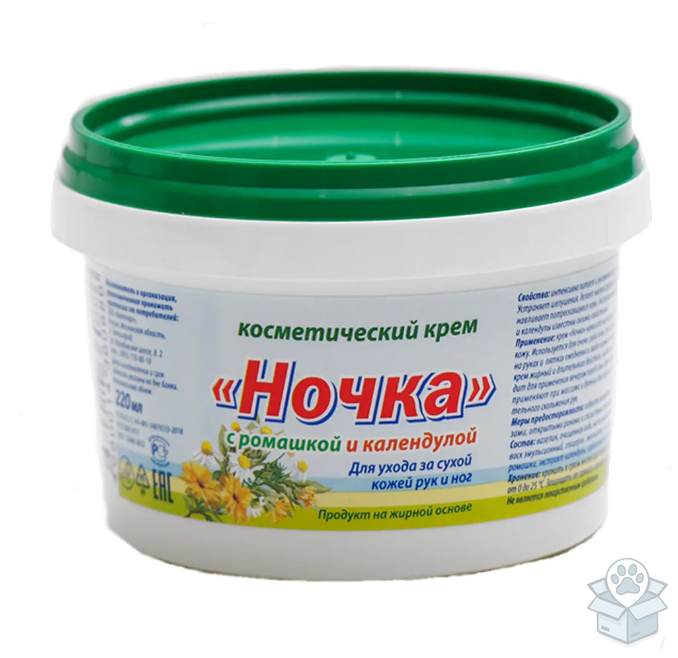 Ветторг: Крем косметический Ночка с ромашкой и календулой, 90 мл