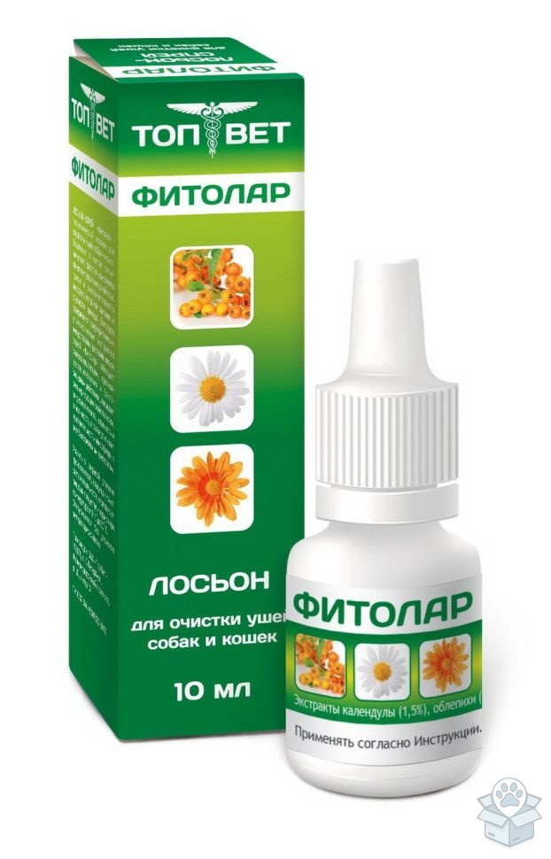 Топ-Вет: Фитолар, лосьон для ушей, 10 мл