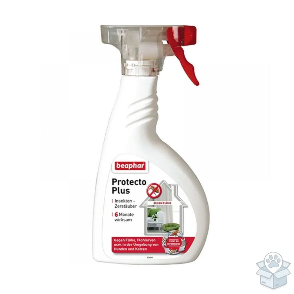 Beaphar: Спрей Protecto Plus, для обработки помещений от паразитов, 400 мл