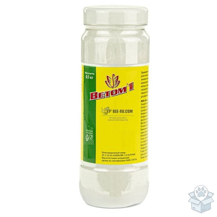ИССЛЕДОВАТЕЛЬСКИЙ ЦЕНТР: Ветом 1, порошок, 500 гр.