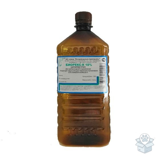 Завод ветеринарные препараты: Биорекс К 10%, 900 гр.