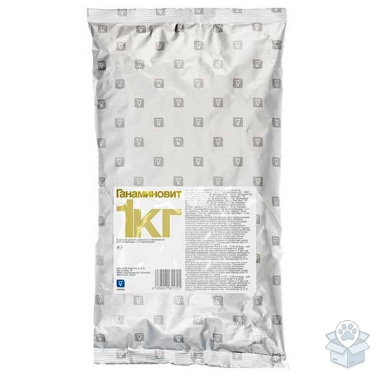 Invesa: Ганаминовит, для животных и птиц, 1 кг