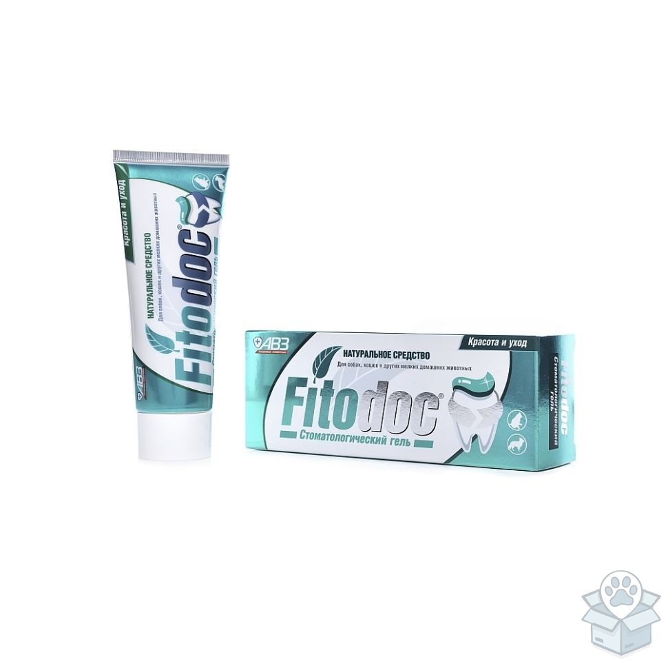 АВЗ: Fitodoc стоматологический гель, для собак и кошек, 75 мл