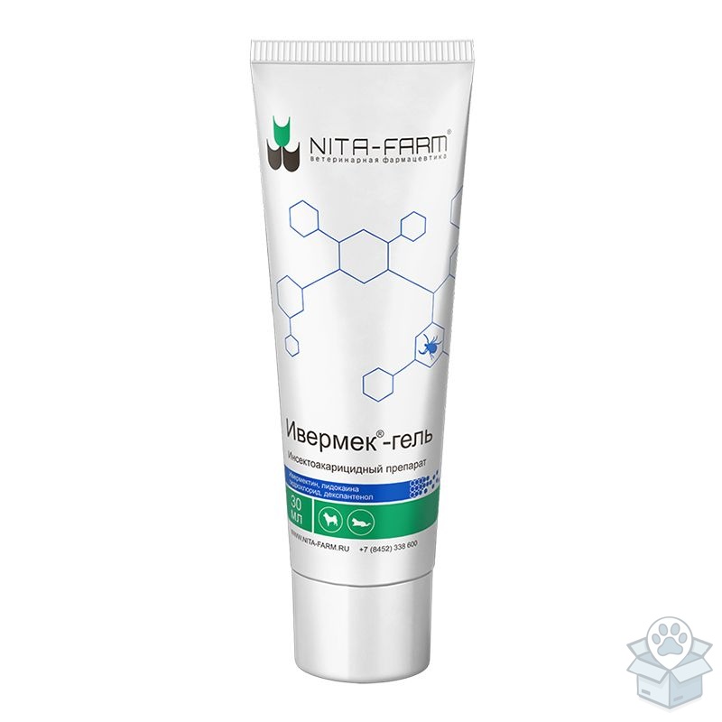 NitaFarm: Ивермек-гель, 30 мл