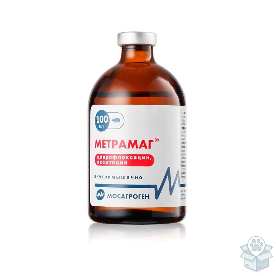 МосАгроген: Метрамаг, раствор для инъекций, 100 мл