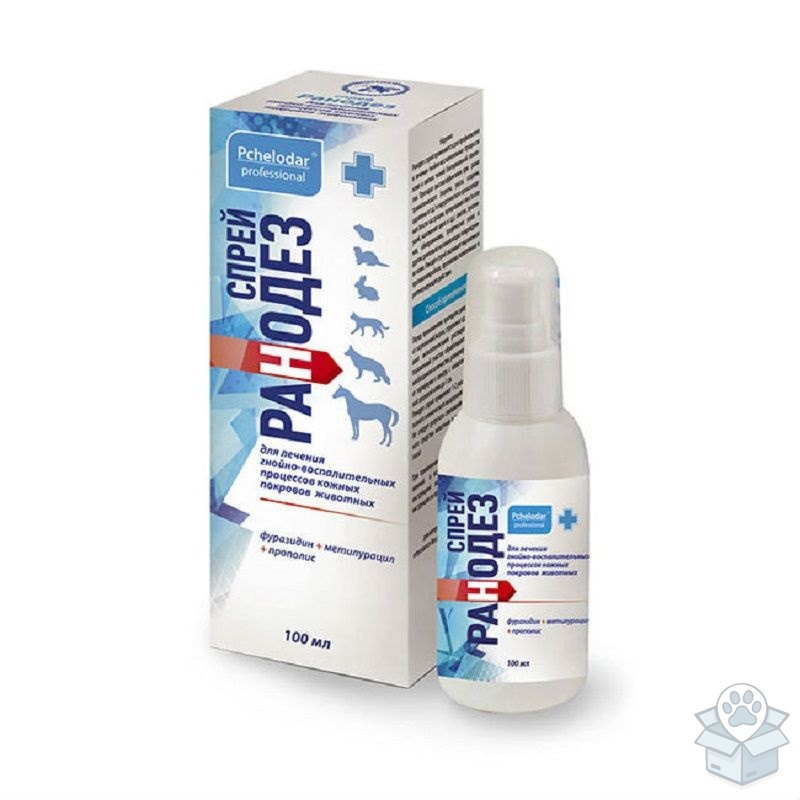 Агробиоснаб: Пчелодар: Ранодез, спрей, 100 мл