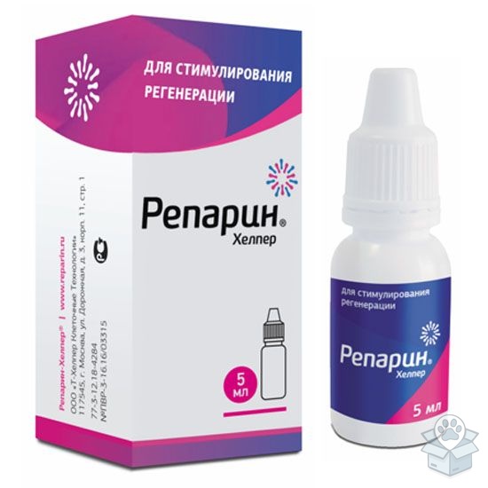 Репарин Хелпер, капли глазные, 5 мл