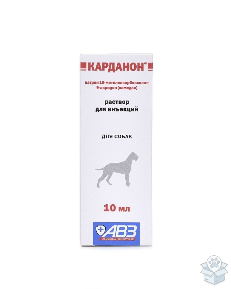 АВЗ: Карданон, раствор для инъекций 12,5%, 10 мл