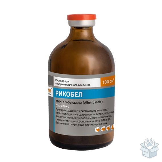 Белкаролин: Рикобел, раствор для инъекций, 100 мл