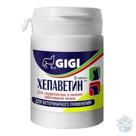 GiGi: Хепаветин, 30 капсул