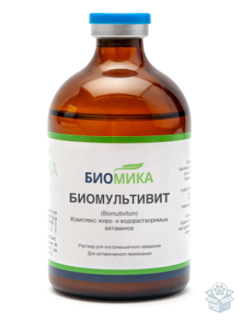 Биомика: Биомультивит, раствор для инъекций, 100 мл