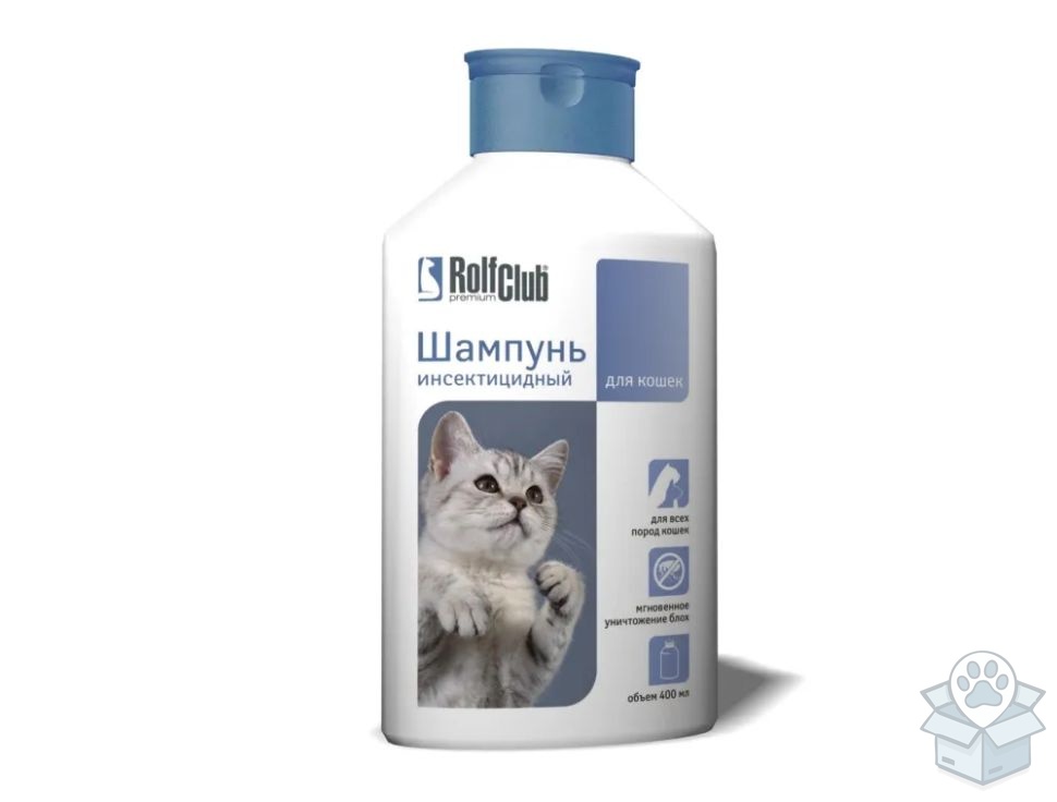 Rolf Club: шампунь от блох и клещей, для кошек, 400 мл