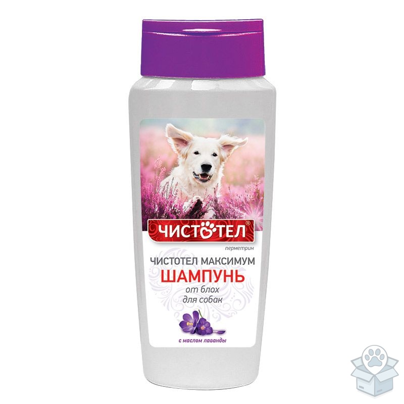 Экопром: Чистотел Максимум, шампунь от блох для собак, 250 мл