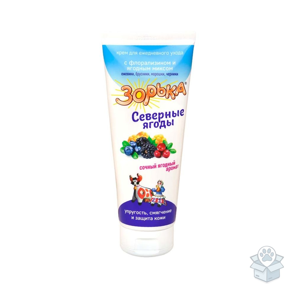 Фармакс: Зорька, Северные ягоды, крем для доения, с экстрактом морошки, ежевики, брусники, туба, 200 гр