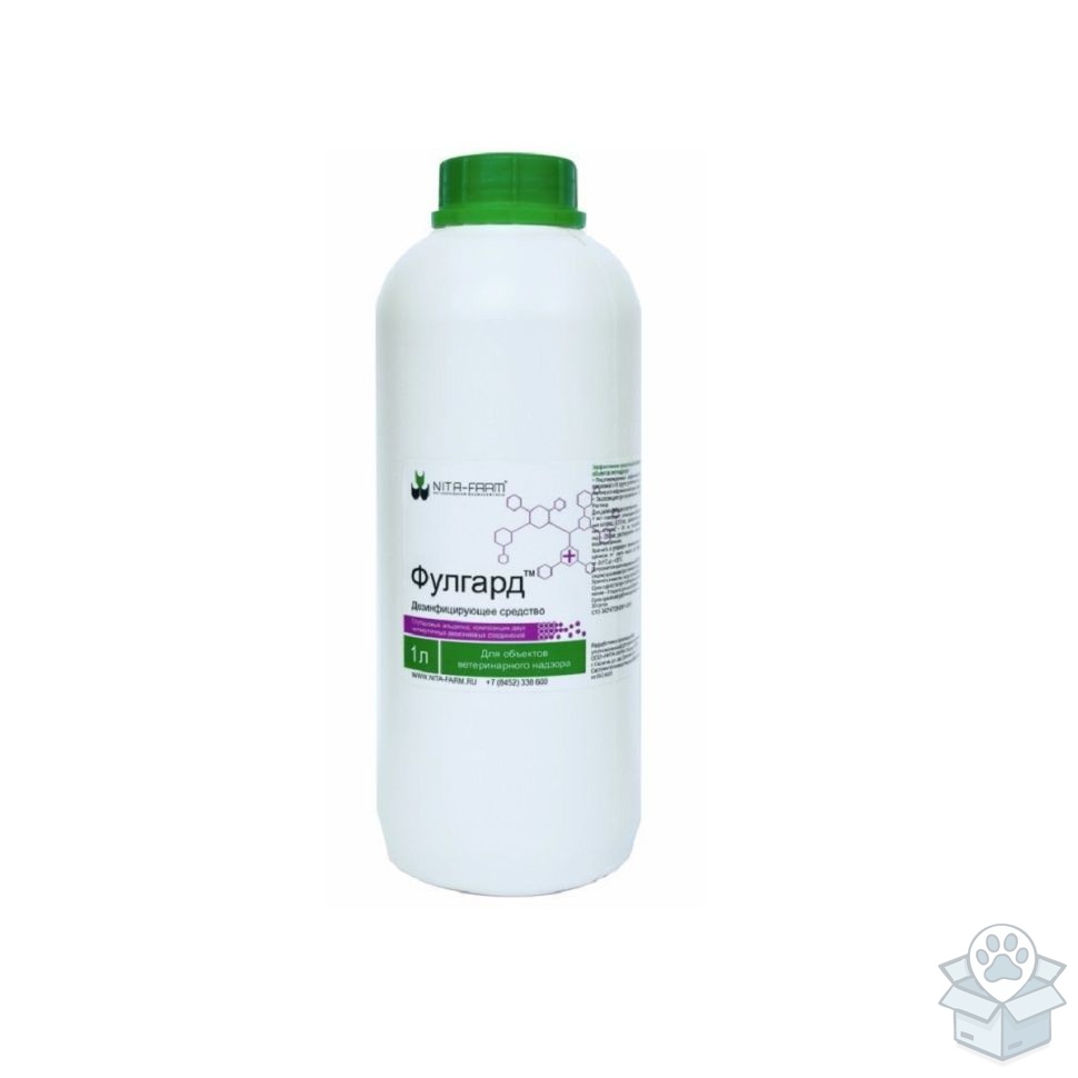 Nita farm: Фулгард, средство для вынужденной и профилактической дезинфекции, 1 л