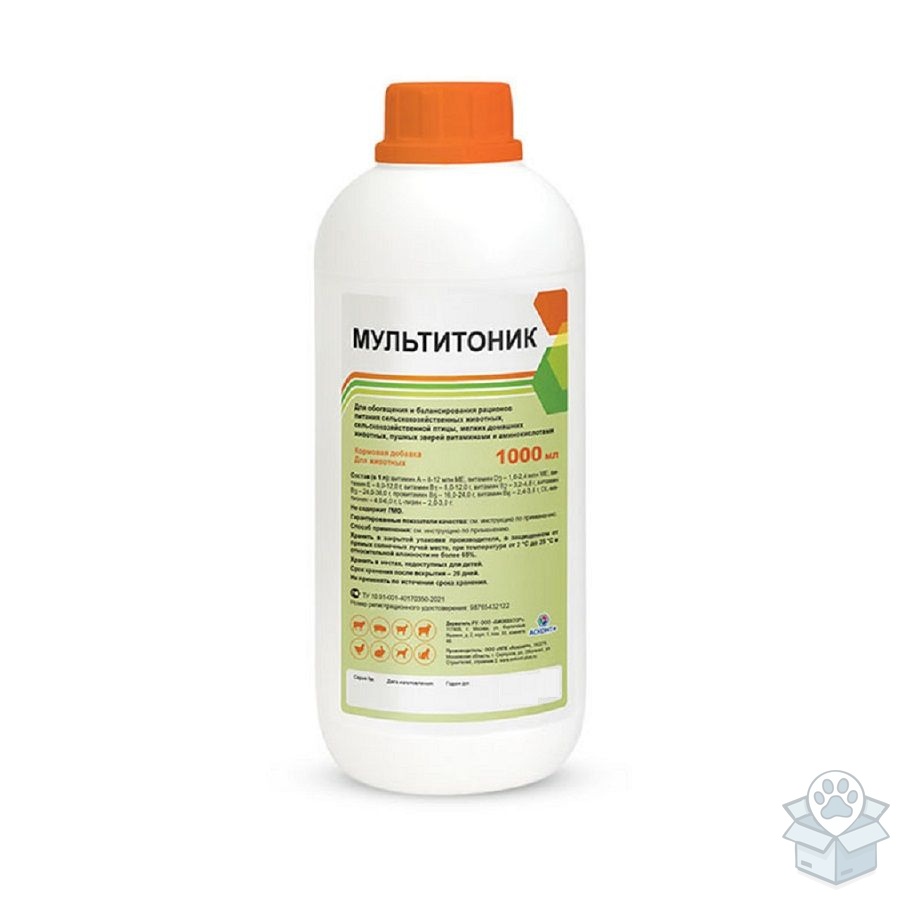 Асконт + : Мультитоник, раствор для орального применения, 1 л