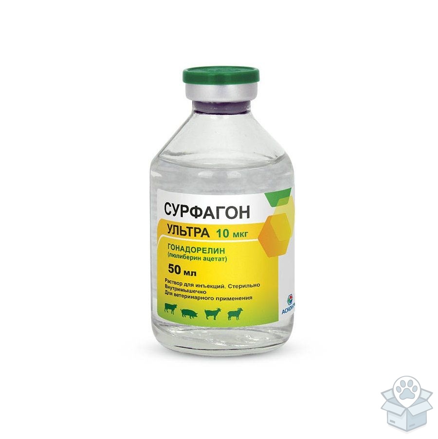 Асконт +: Сурфагон Ультра 10 мкг, раствор для инъекций, 50 мл