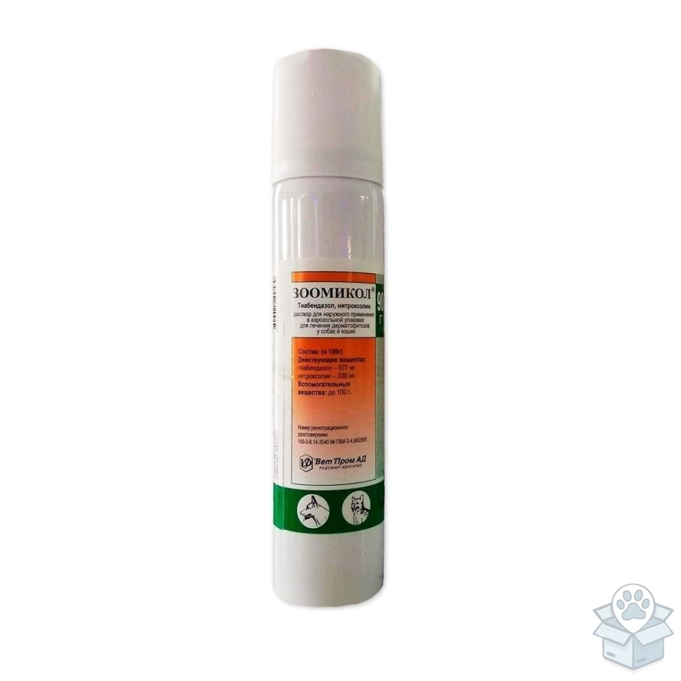 Vetprom: Зоомикол, спрей 90 мл