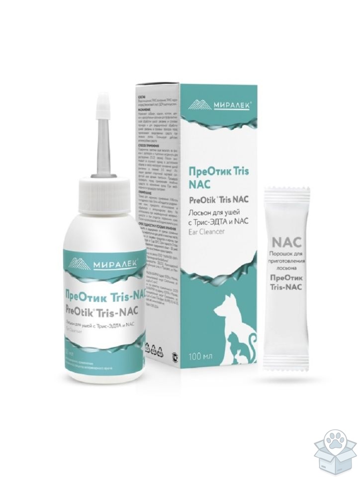 Миралек: Лосьон для ушей Преотик TRIS-NAC, 100 мл