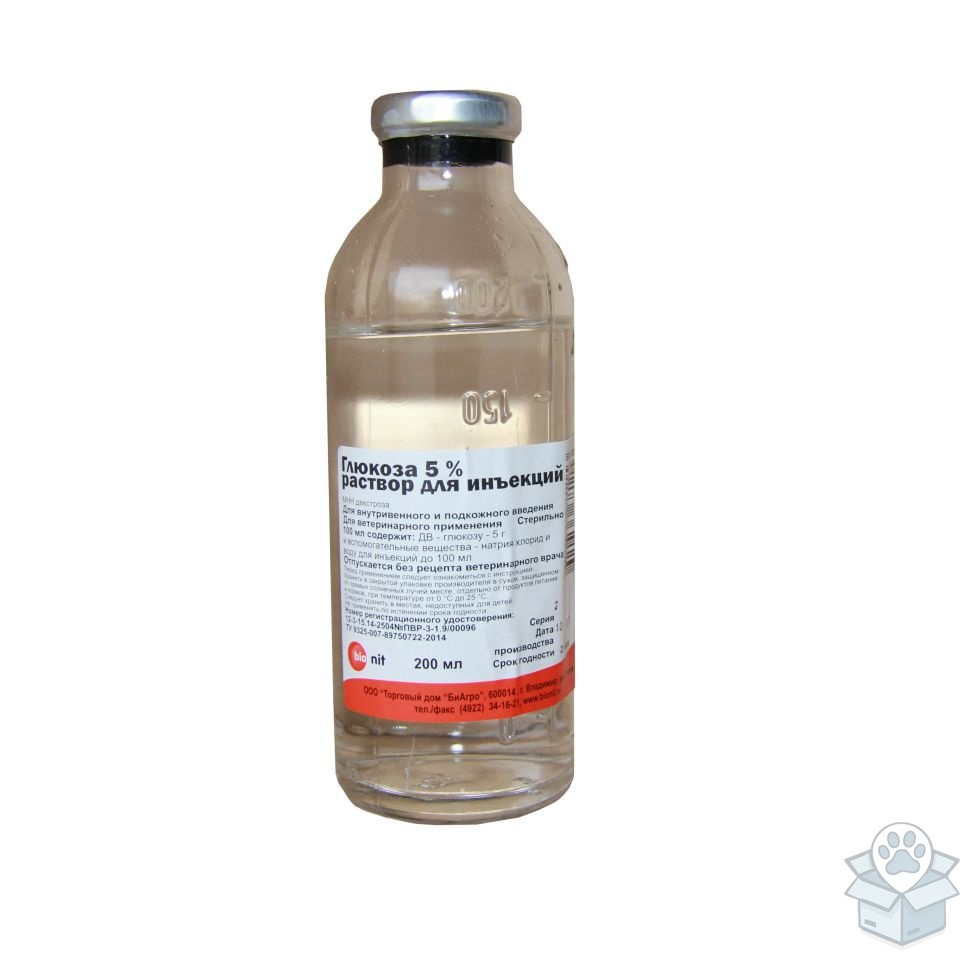 Bionit: Глюкоза 5%, 200 мл