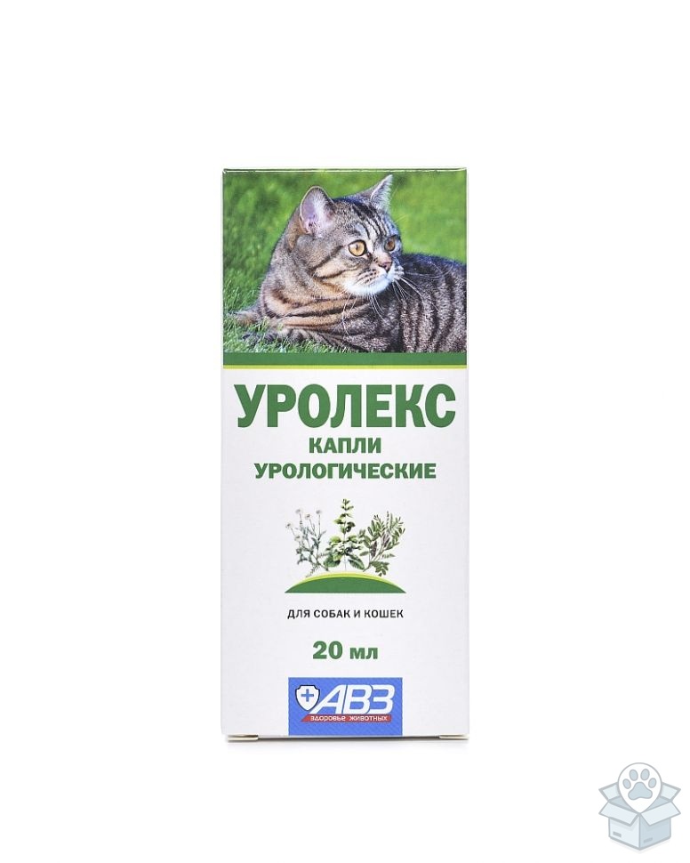 АВЗ: Уролекс, капли для кошек и собак, 20 мл
