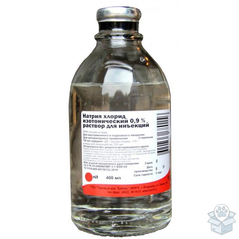 Bionit: Натрия хлорид 0,9%  400 мл