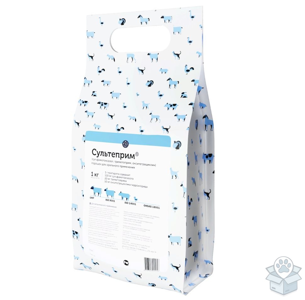ВИК: Сультеприм, для телят, ягнят, поросят и цыплят, 1 кг