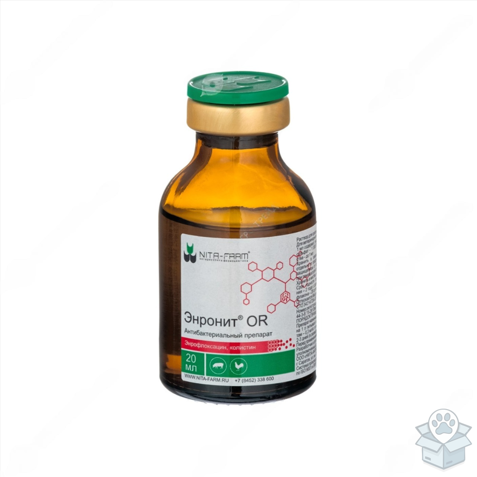 Nita farm: Энронит OR, оральный раствор, 20 мл