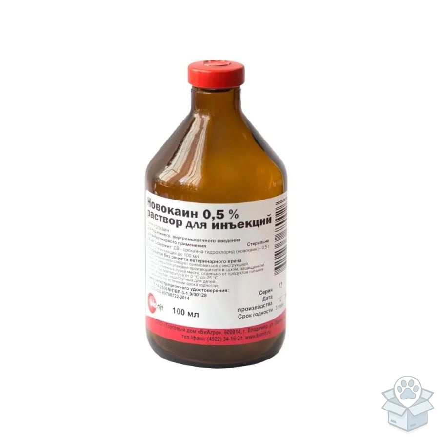 Bionit: Новокаин 0,5%, 100 мл