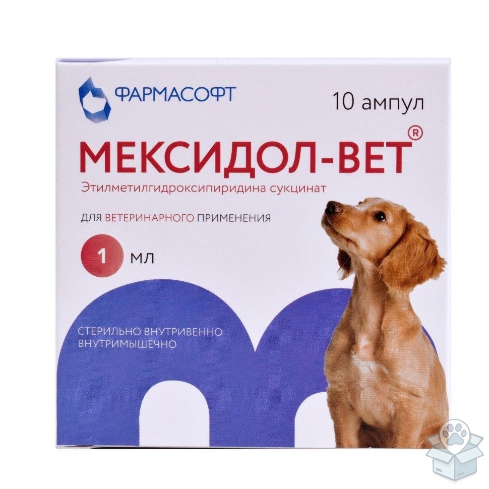 Фармасофт: Мексидол-вет 2,5%, 10 амп./уп