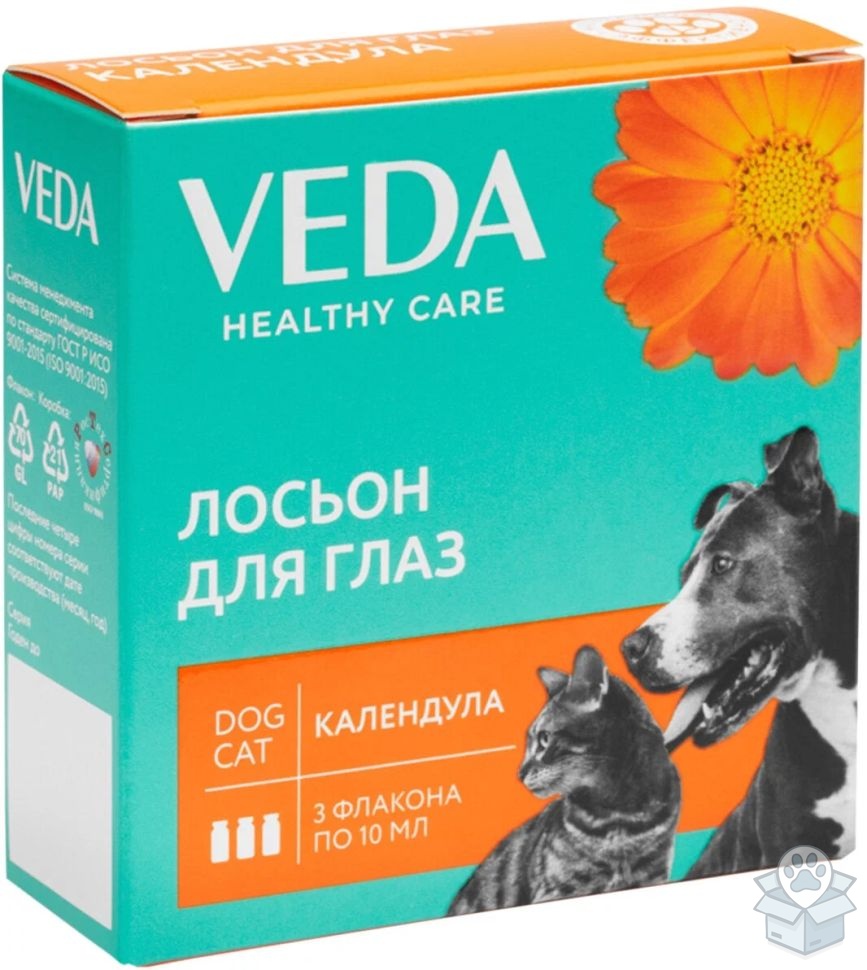 Веда: Фитоэлита "Календула" лосьон для глаз, 3 фл./уп