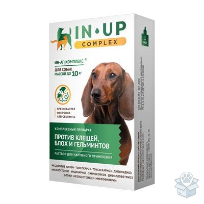 ИН-АП комплекс, капли для собак до 10 кг, 1 мл