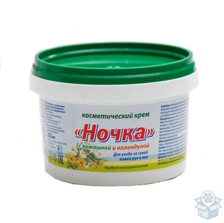 Крем косметический Ночка с ромашкой и календулой, банка 220 гр.