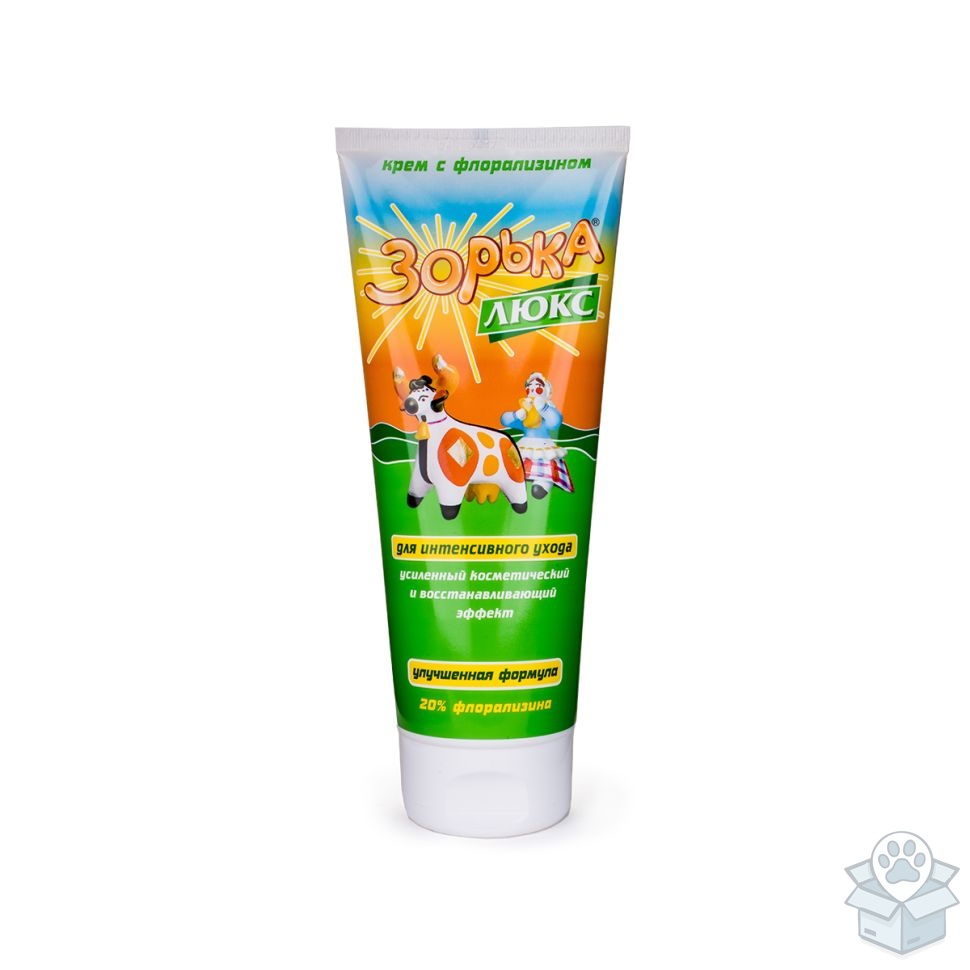 Фармакс: Зорька Люкс, крем с флорализином, туба, 200 гр