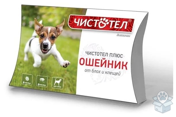 Экопром: Чистотел плюс, ошейник от блох и клещей, супер, для собак