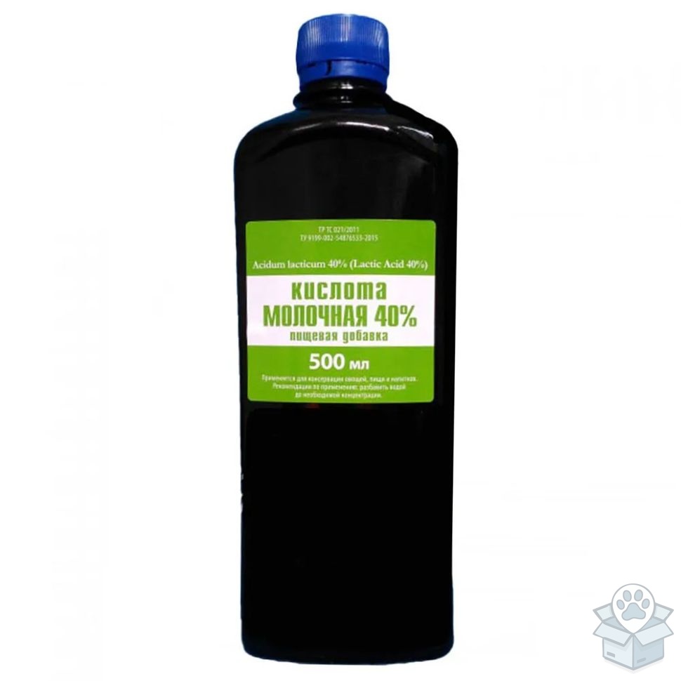 Ветторг: Молочная кислота, 40 %, 500 мл